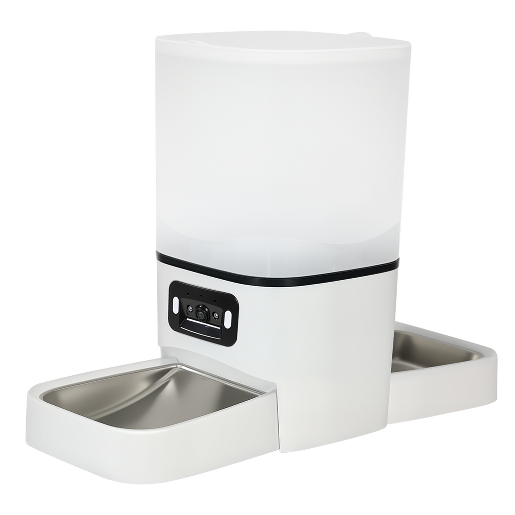 PaWz 6L Automatic Pet Feeder 2 Bowl Food Dispenser-2006733419609985032