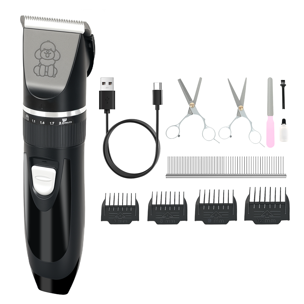 Pawz Pet Clipper Cat Dog Grooming Trimmer Shaver Kit-2026860013263392776
