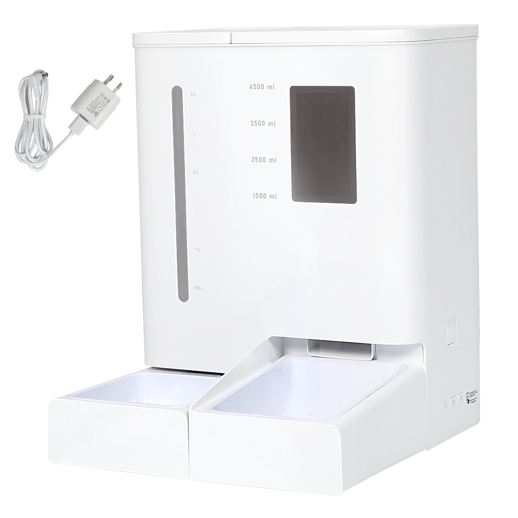 Pawz 2-in-1 Automatic Pet Cat Dog Feeder Water Set-2006732706641219592