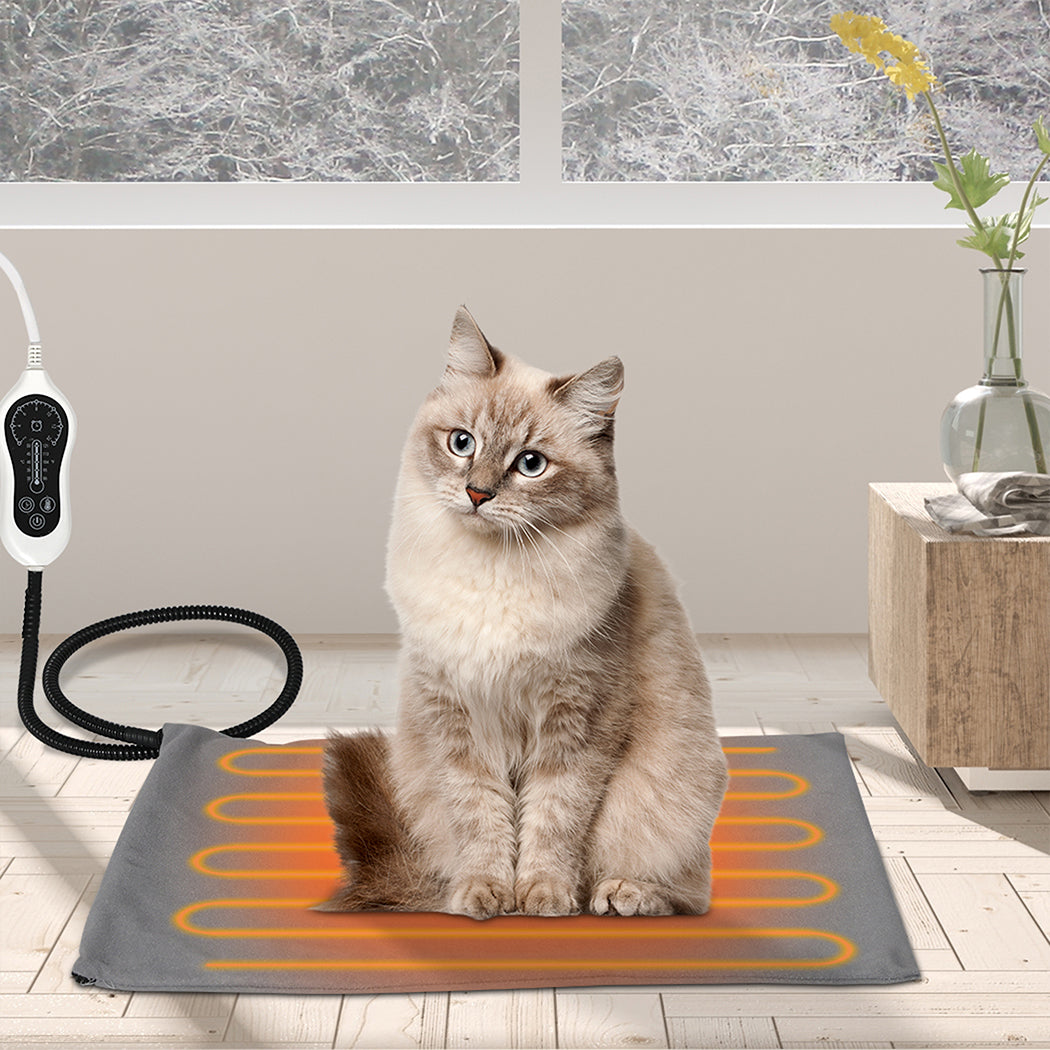 Pawz Electric Dog Bed Heated Pet Pad Large-2029387233508855815