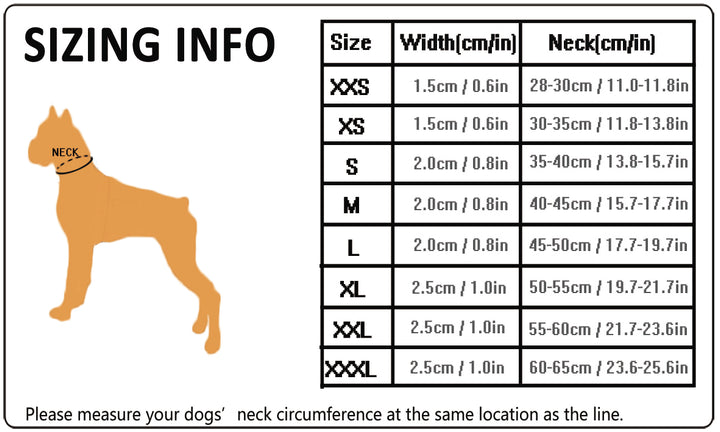 True Love Heavy Duty Reflective Dog Collar - Brown, XL-1962324887582412802