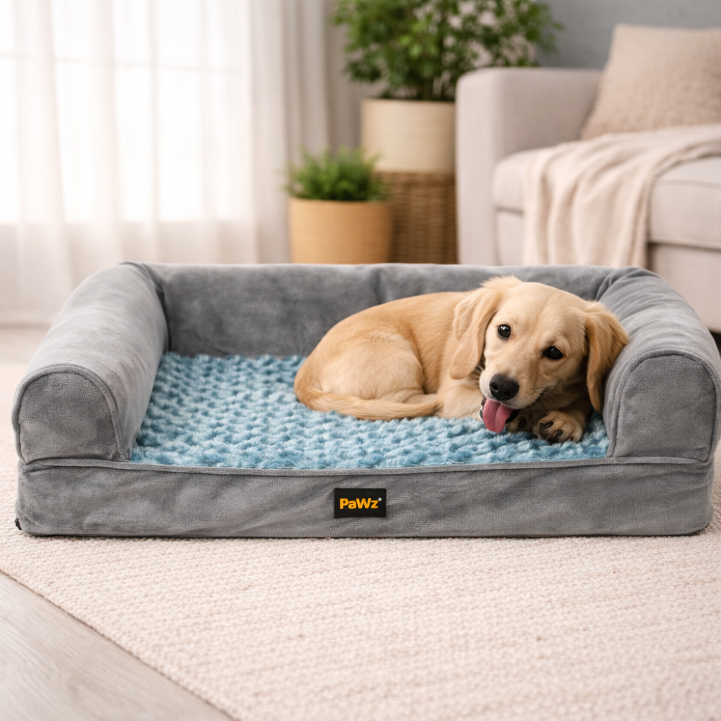 PaWz Cozy Ortho Sofa - Grey, XXL
