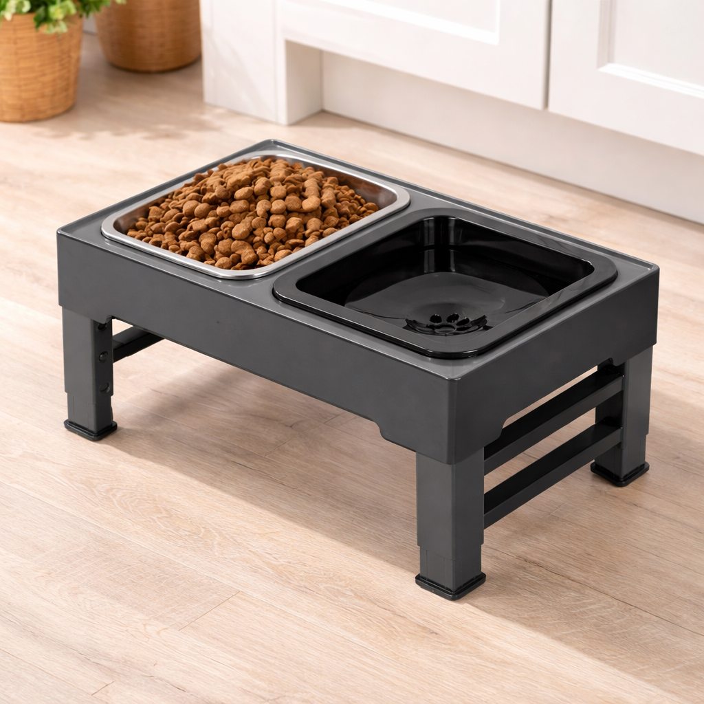 PaWz 4-Height Elevated Bowls