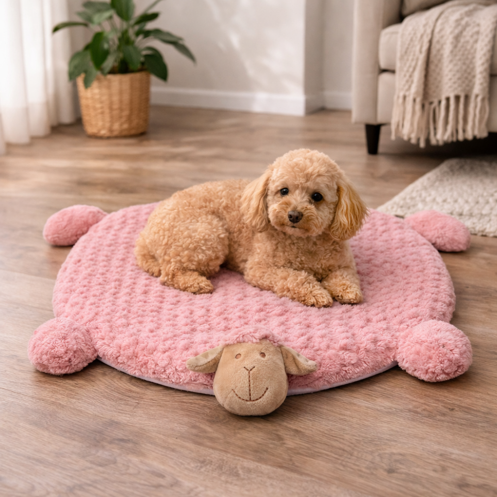 PaWz Squeaky Animal Mat - Pink, L