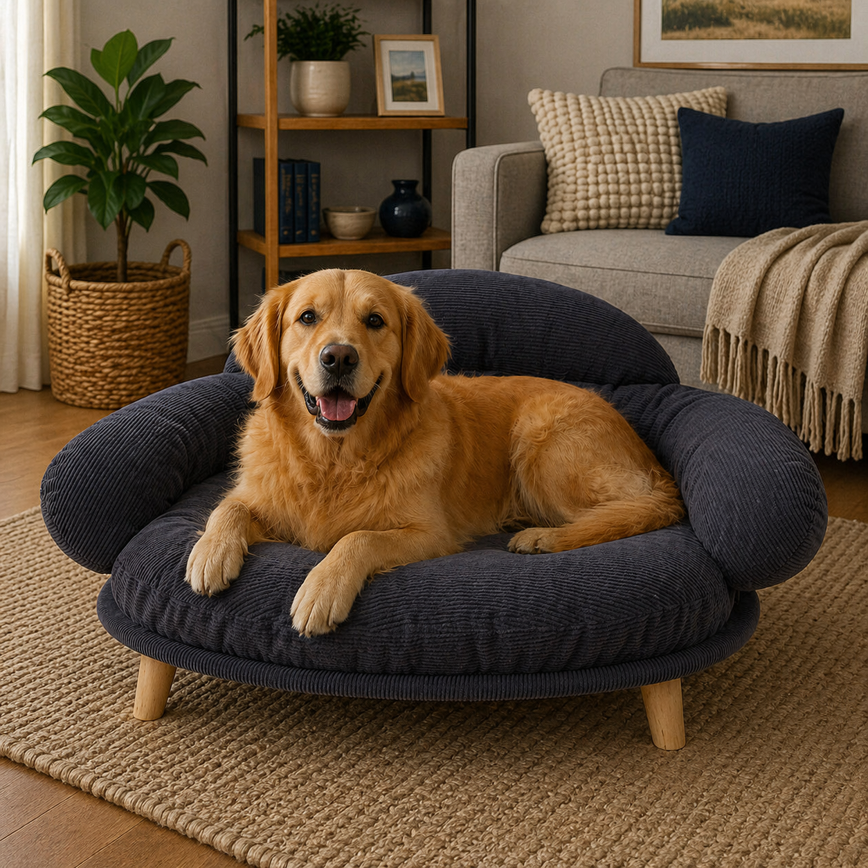Pawz Comfort Couch - Grey, XL