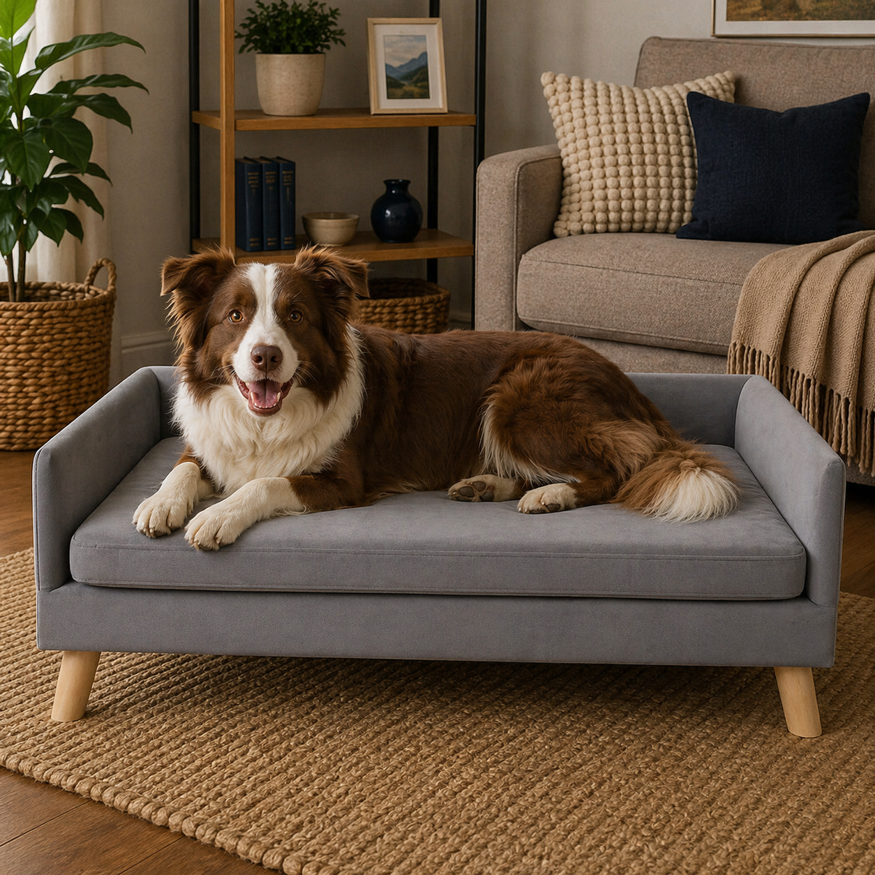 PaWz Dog Sofa Bed - Grey
