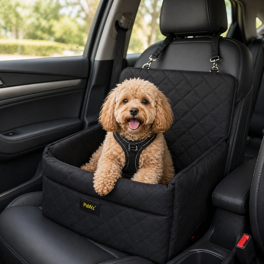 PaWz Portable Dog Car Booster Seat