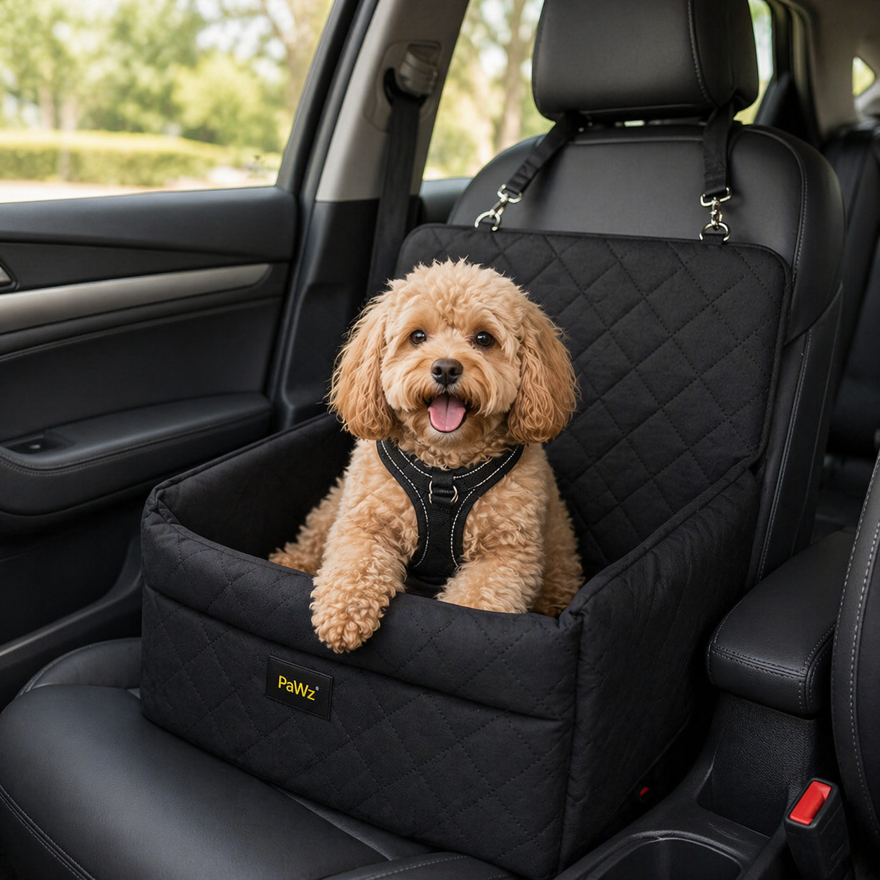 PaWz Portable Dog Car Booster Seat