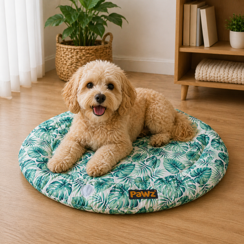 Title PaWz Round Cooling Mat - L