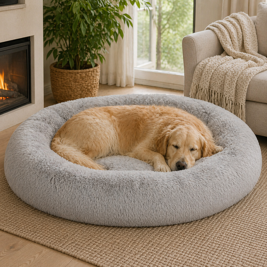 TheNapBed Fluffy Bed - Grey