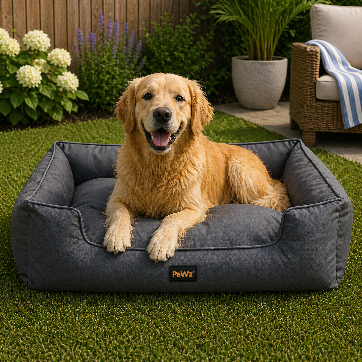 Pawz Waterproof Calming Bed - S