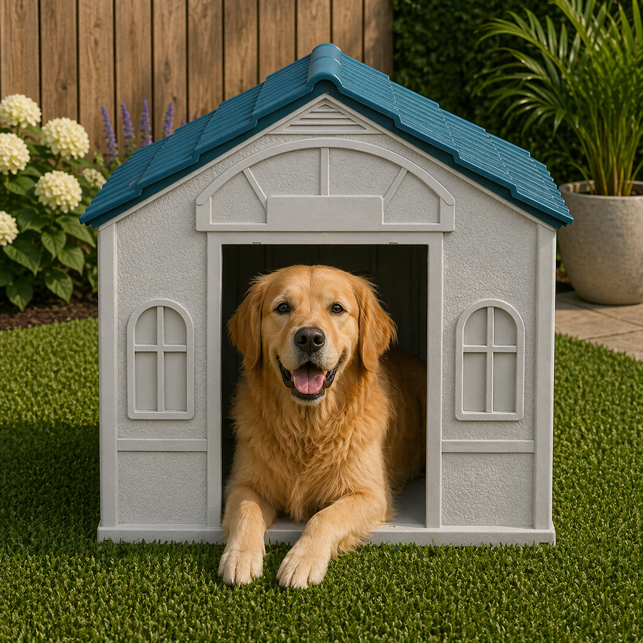 PaWz Playhouse Dog Kennel - L