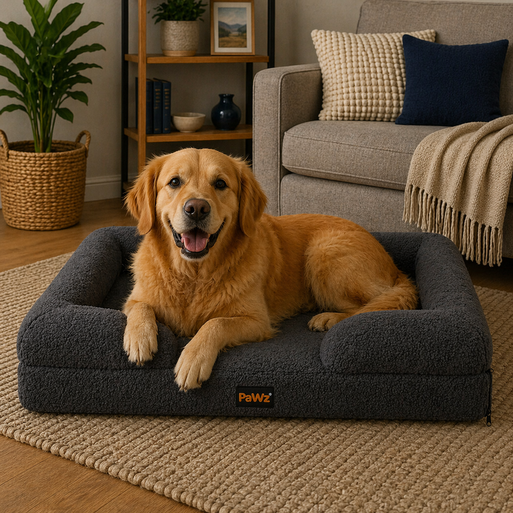 PaWz Memory Foam Sofa - Grey, M