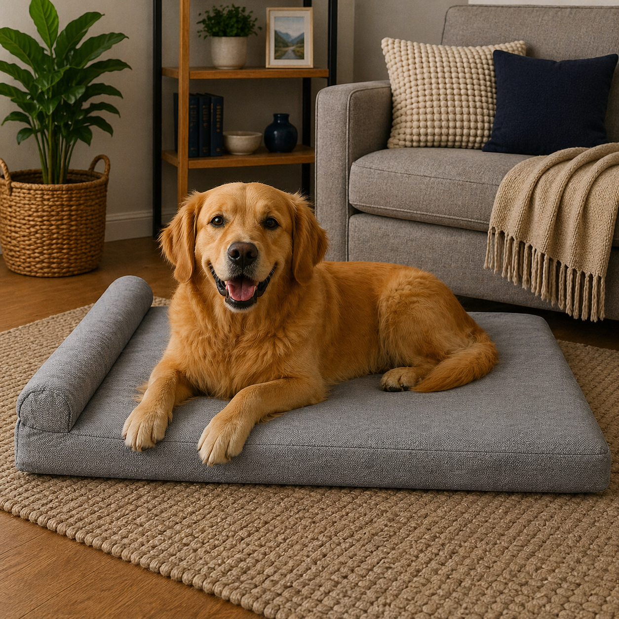 PaWz No-Chew Memory Foam Bed – XL