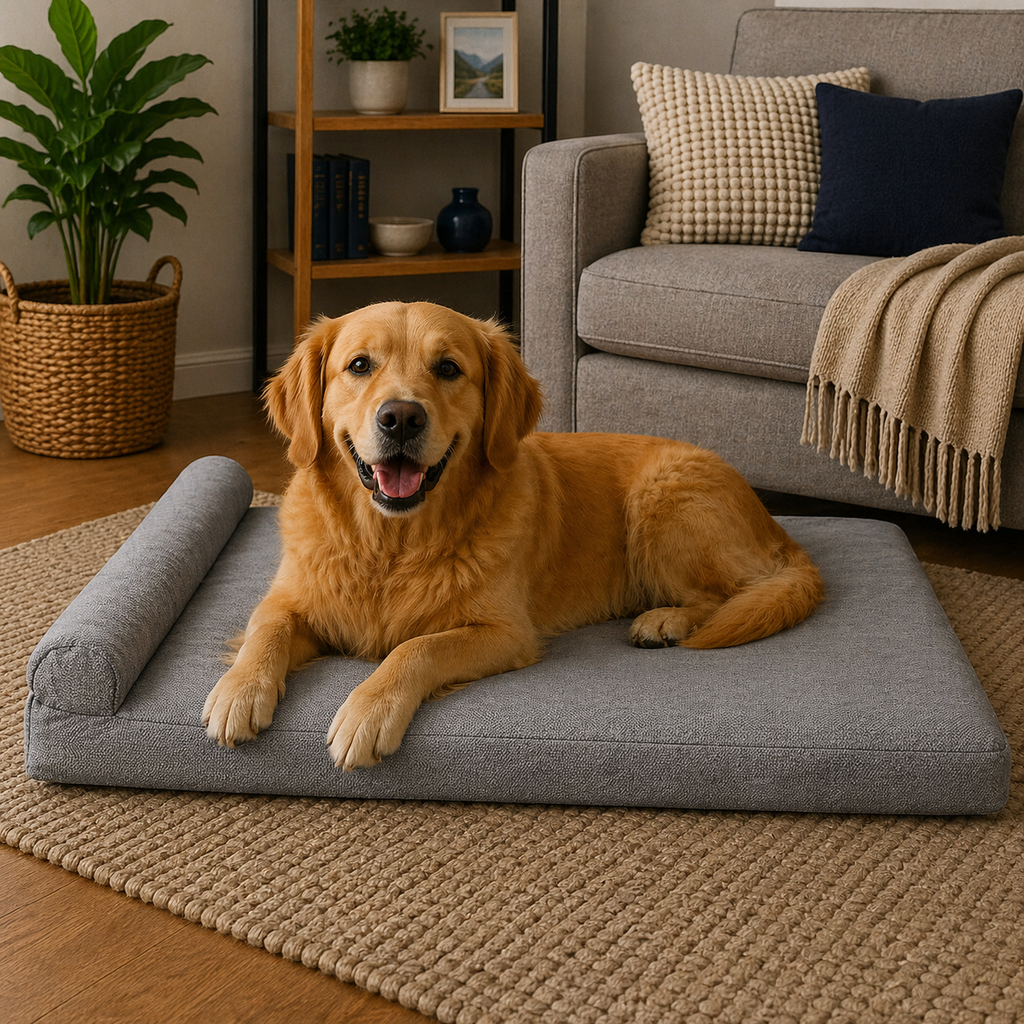 PaWz No-Chew Memory Foam Bed – L