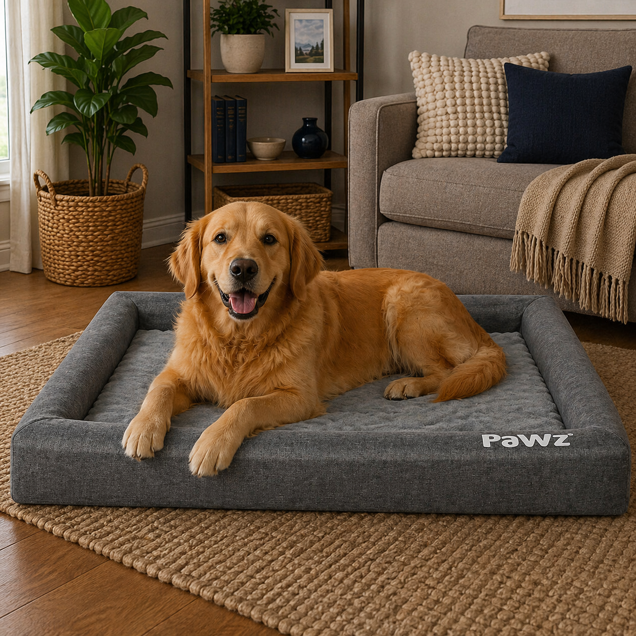 PaWz Memory Foam Calming Bed - XL