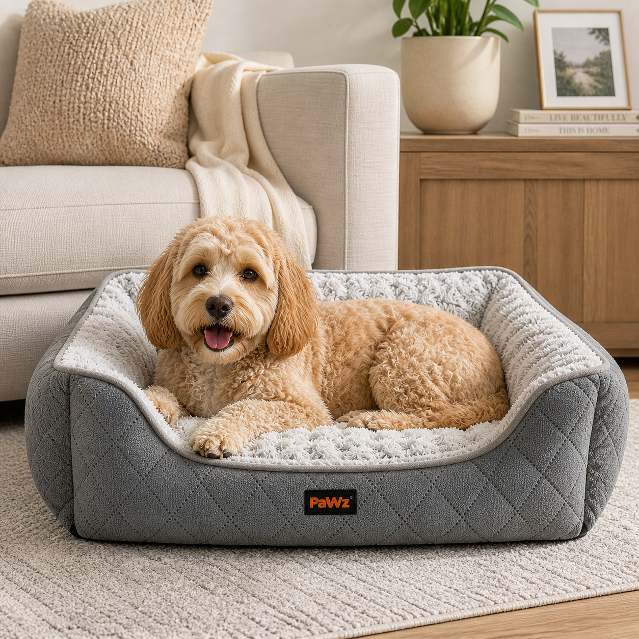 Pawz Soft Plush Bed - M