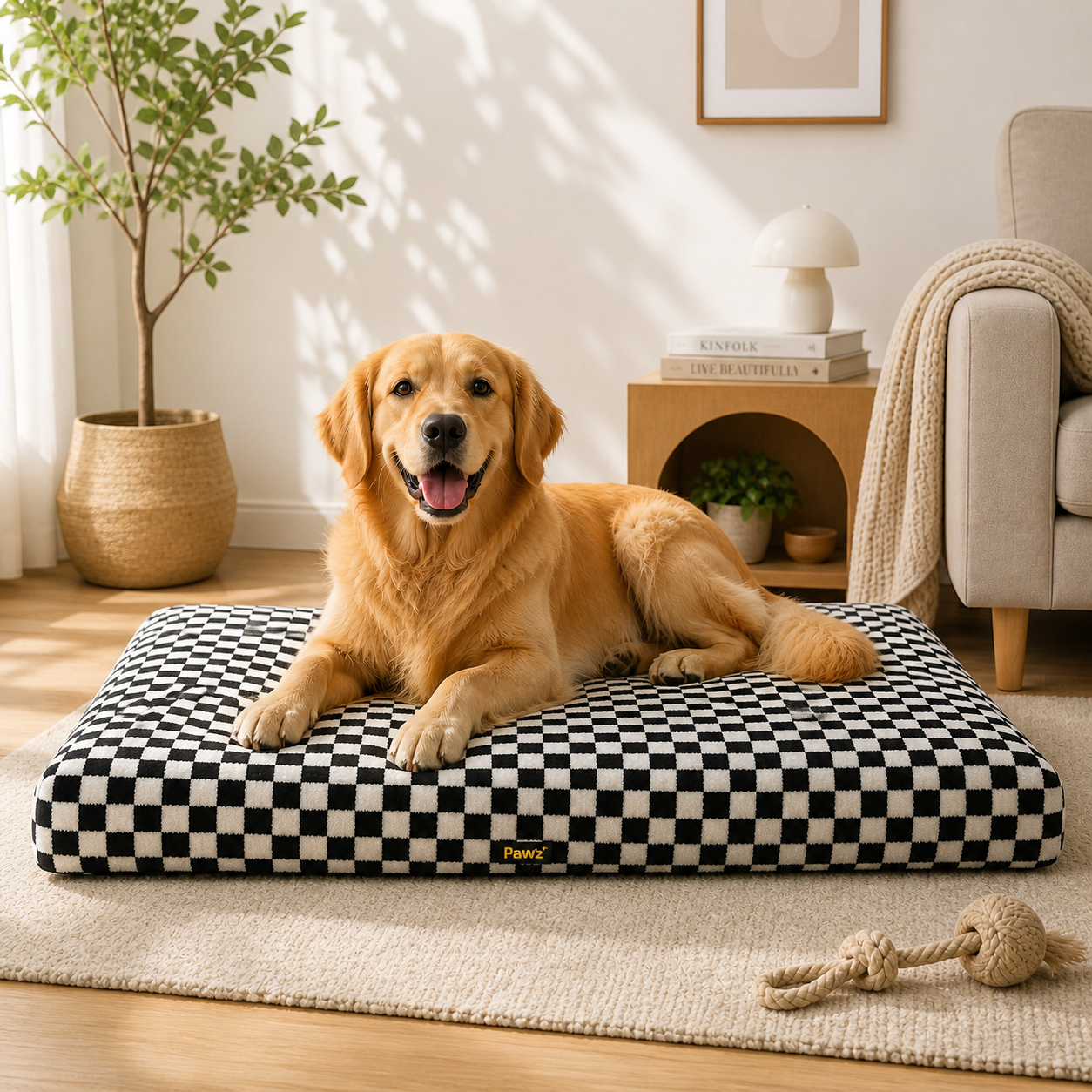 Pawz Orthopedic Mattress - Cheq, M
