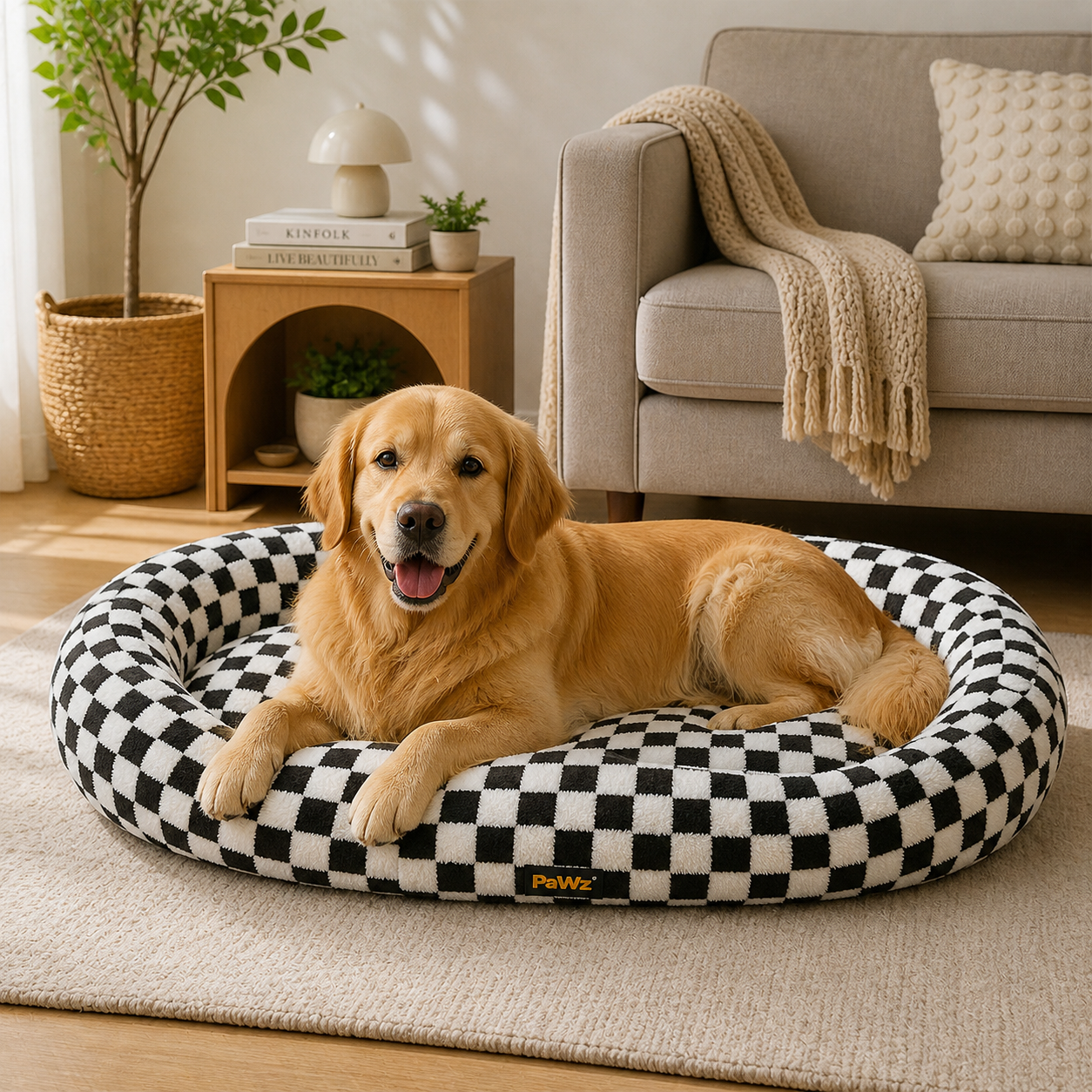 Pawz Orthopedic Comfy Mat - Cheq, XL