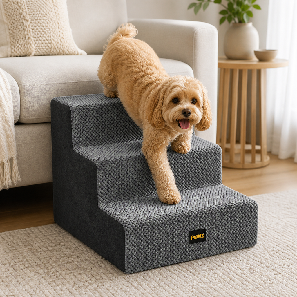Pawz Soft Foam 3 Step Stairs