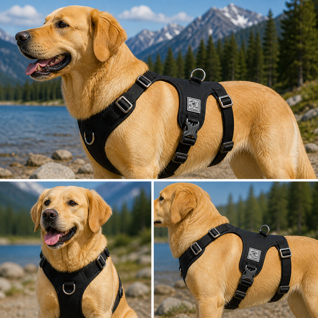 Whinhyepet Dog Harness - Black, M