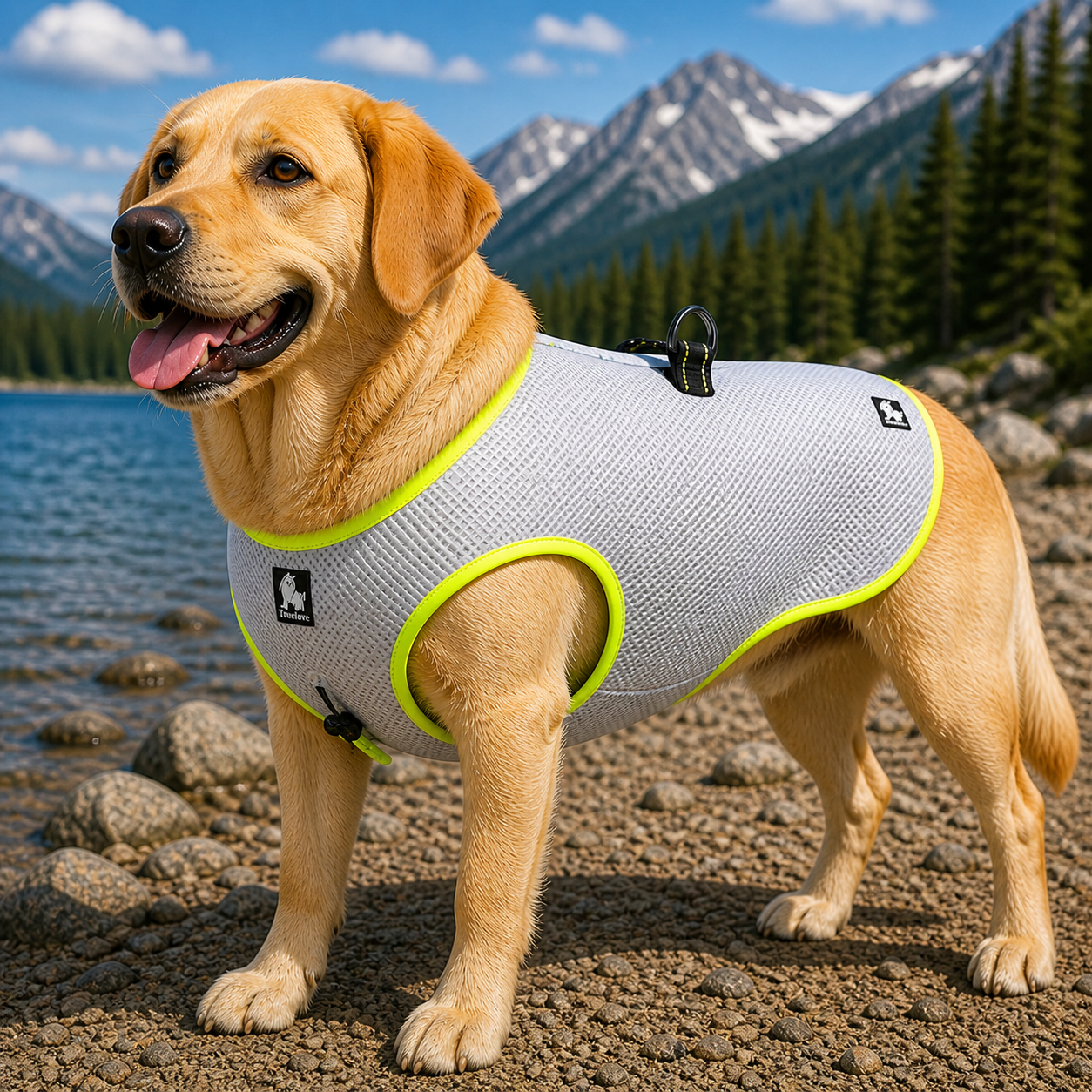 True Love Cooling Vest - Yellow, S