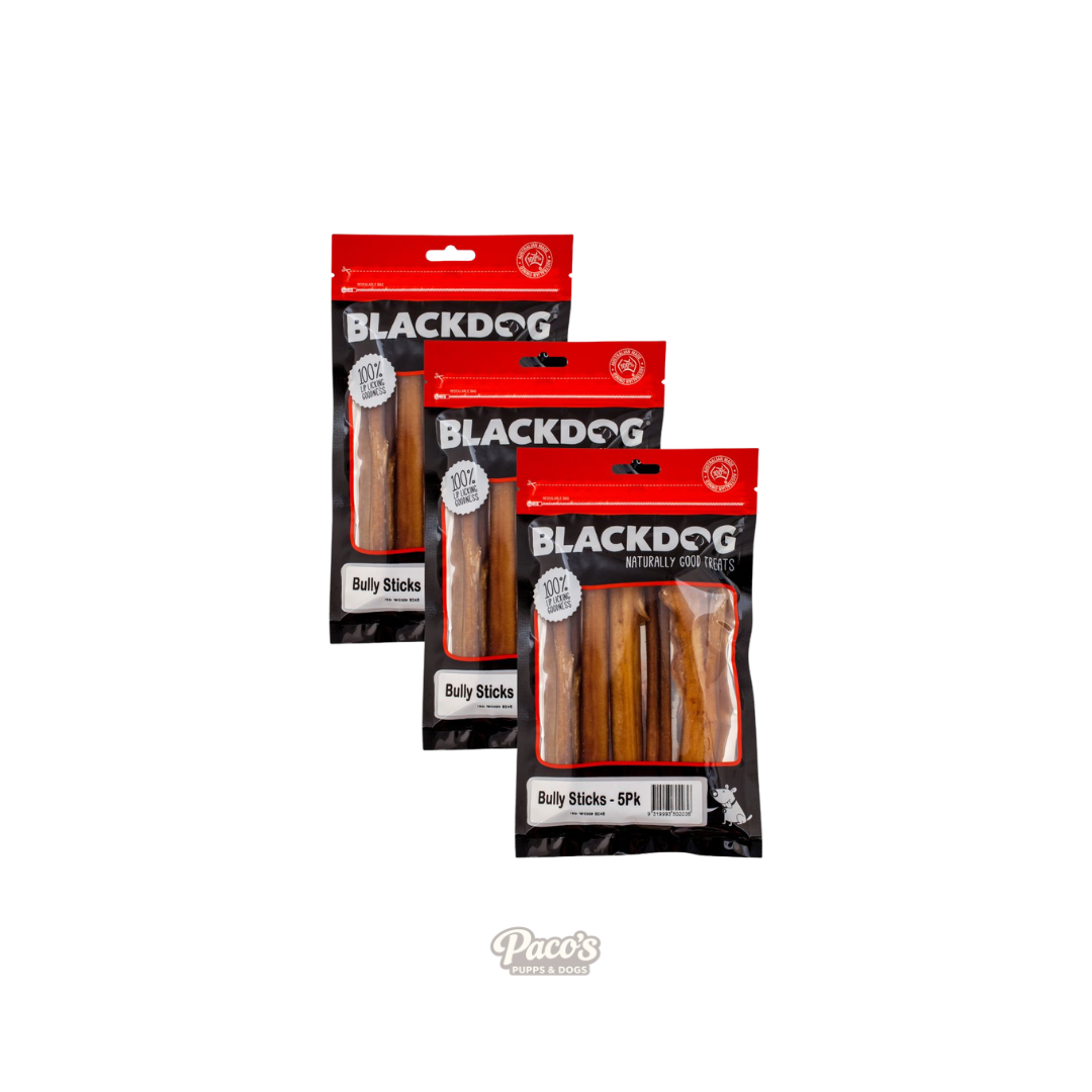 Blackdog Bully Stick - 5pc x 3pk