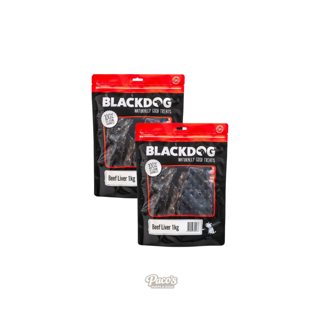 Blackdog Beef Liver - 1kg x 2pk