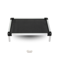 PaWz Aluminium Trampoline Bed - Black, M