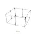PaWz Clear Pet Playpen – 8 Panel