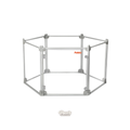 PaWz Clear Pet Playpen – 6 Panel