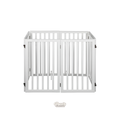PaWz Wooden Pet Safety Gate – White, 6 Panel