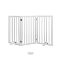 PaWz Wooden Safety Gate – White, 3 Panel