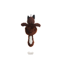 Squeaky Fox Toy - Brown