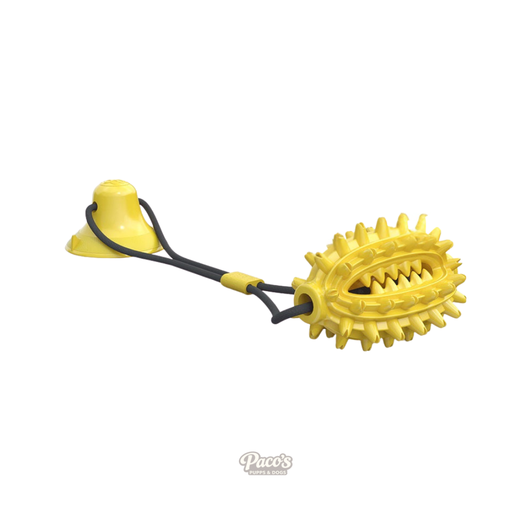 Suction Pull Toy - Yellow