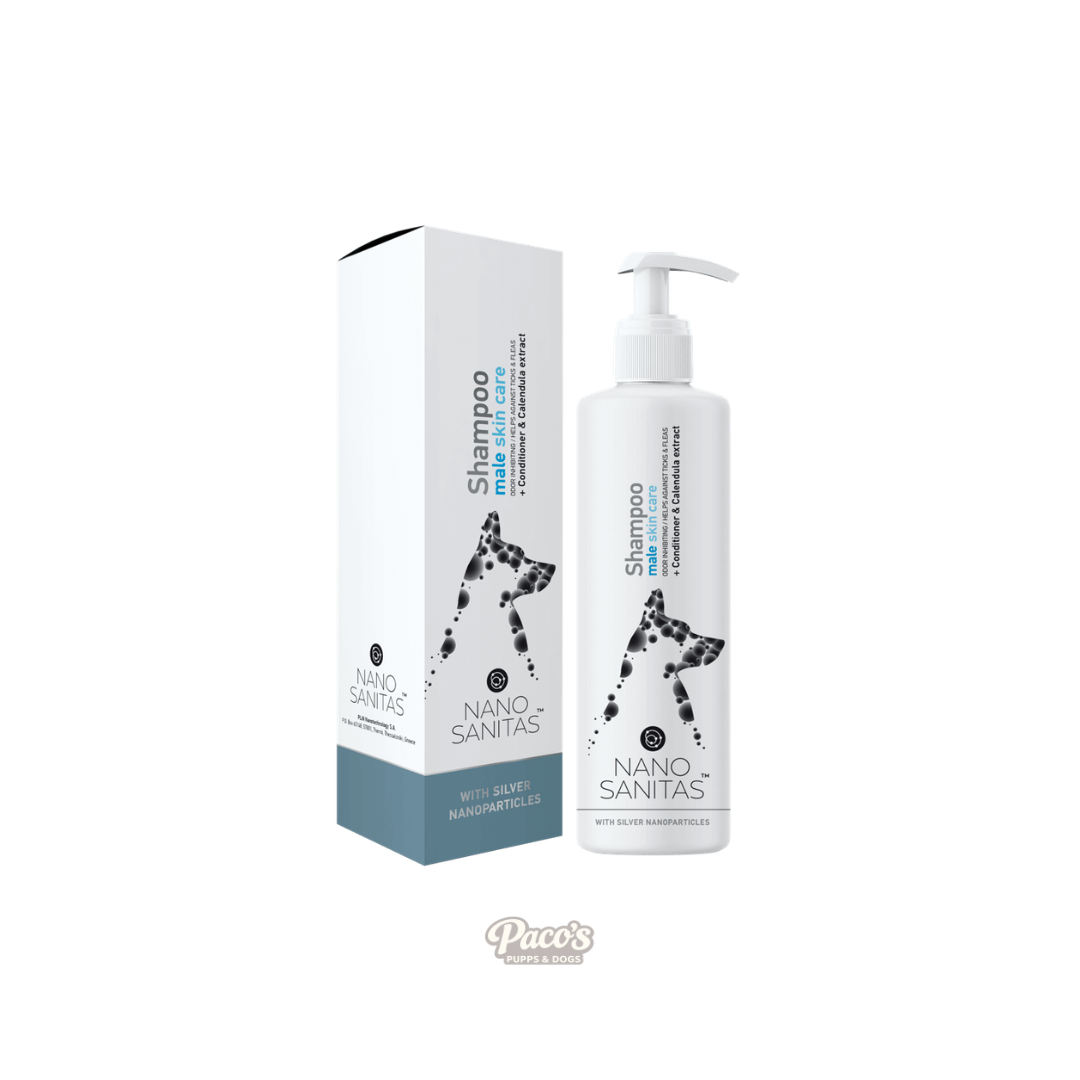 Nano Sanitas Male Skin Care Dog Shampoo 250ml
