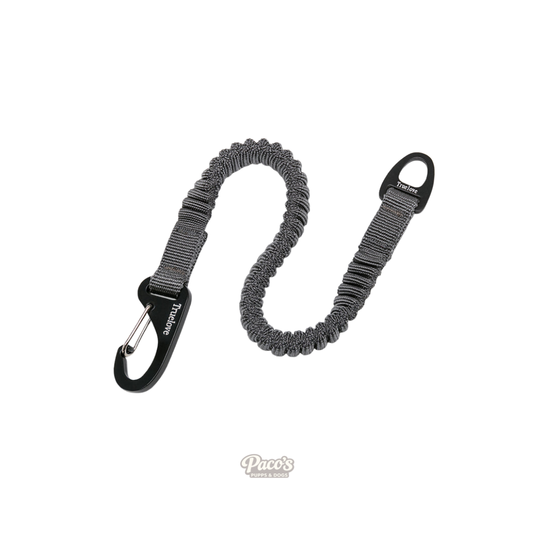 True Love Bungee Leash Extension - Grey, L