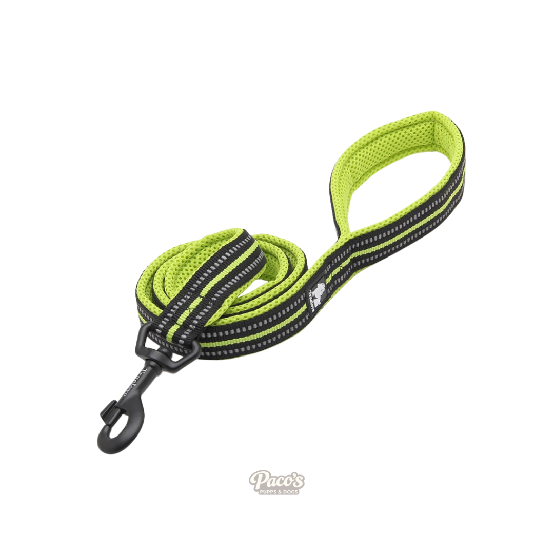 True Love Reflective Pet Leash 2m - Yellow, XS