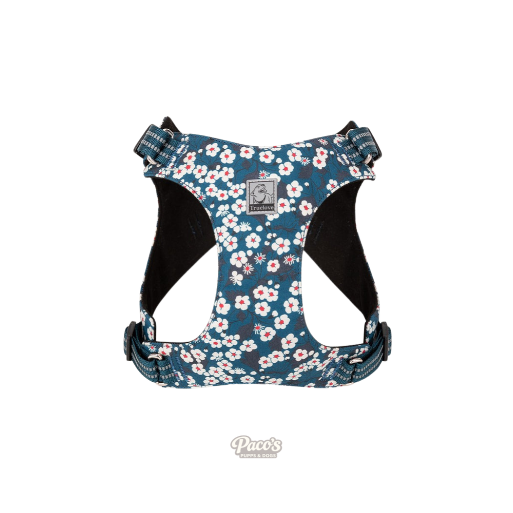 TrueLove Floral Harness - Blue, L
