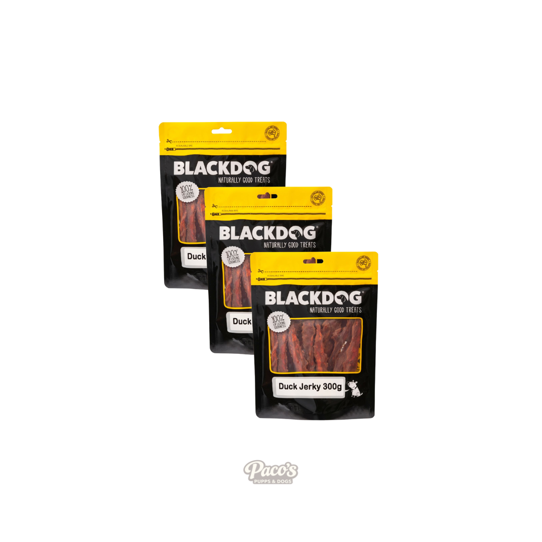 Blackdog Duck Jerky - 300g x 3pk