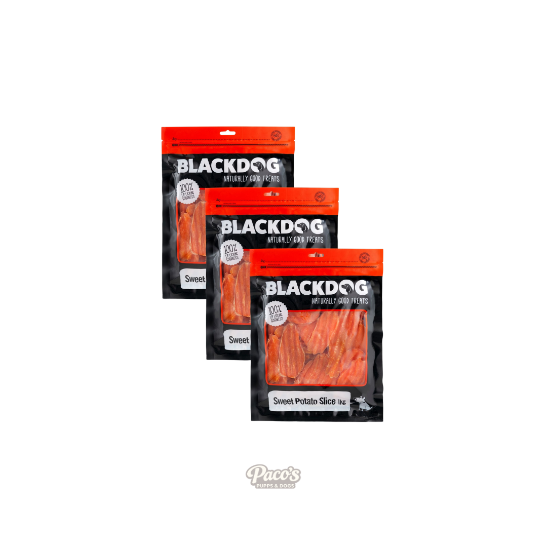 Blackdog Sweet Potato Slice - 1kg x 3pk