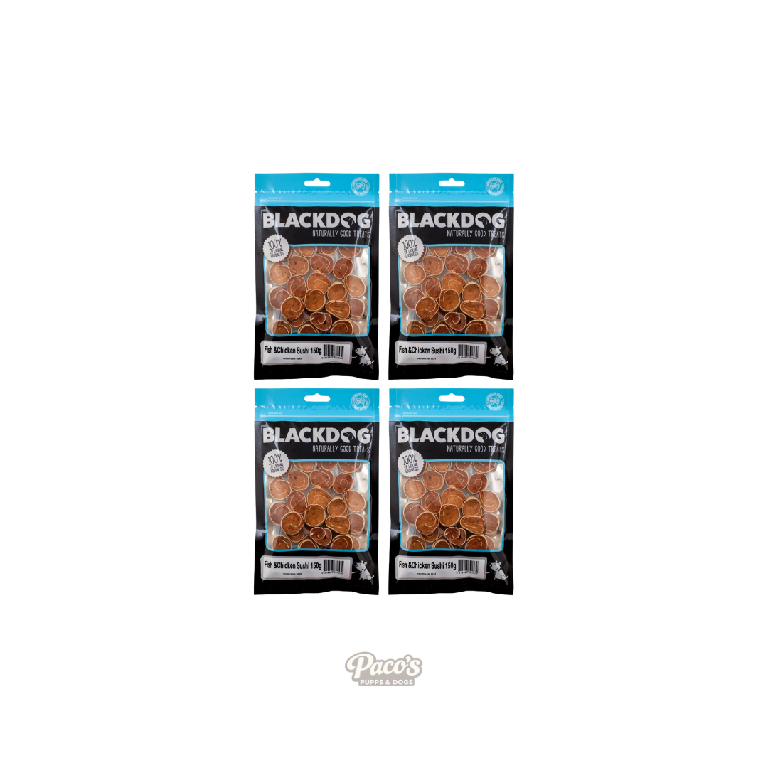 Blackdog Fish & Chicken Sushi - 150g x 4pk