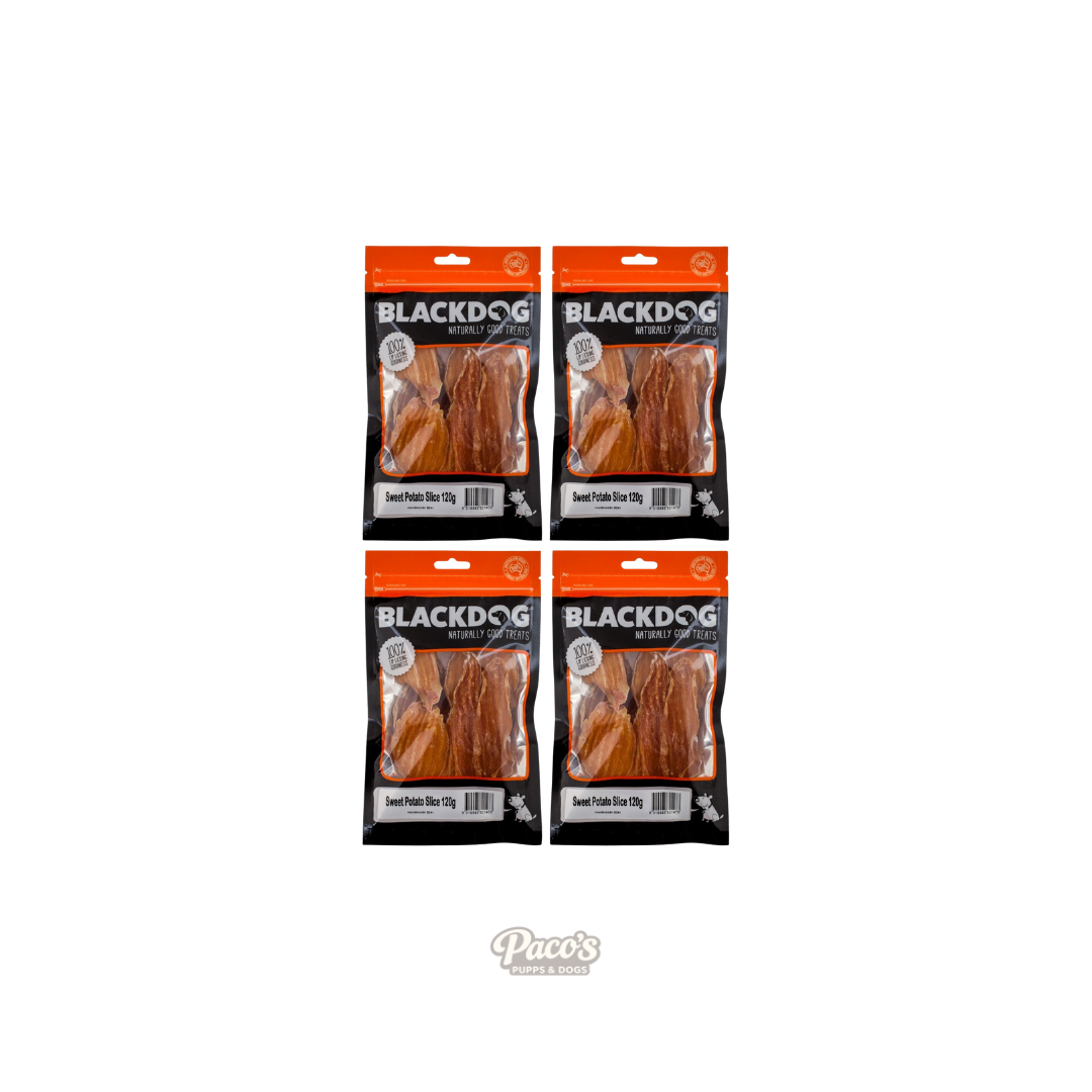 Blackdog Sweet Potato Slice - 120g x 4pk