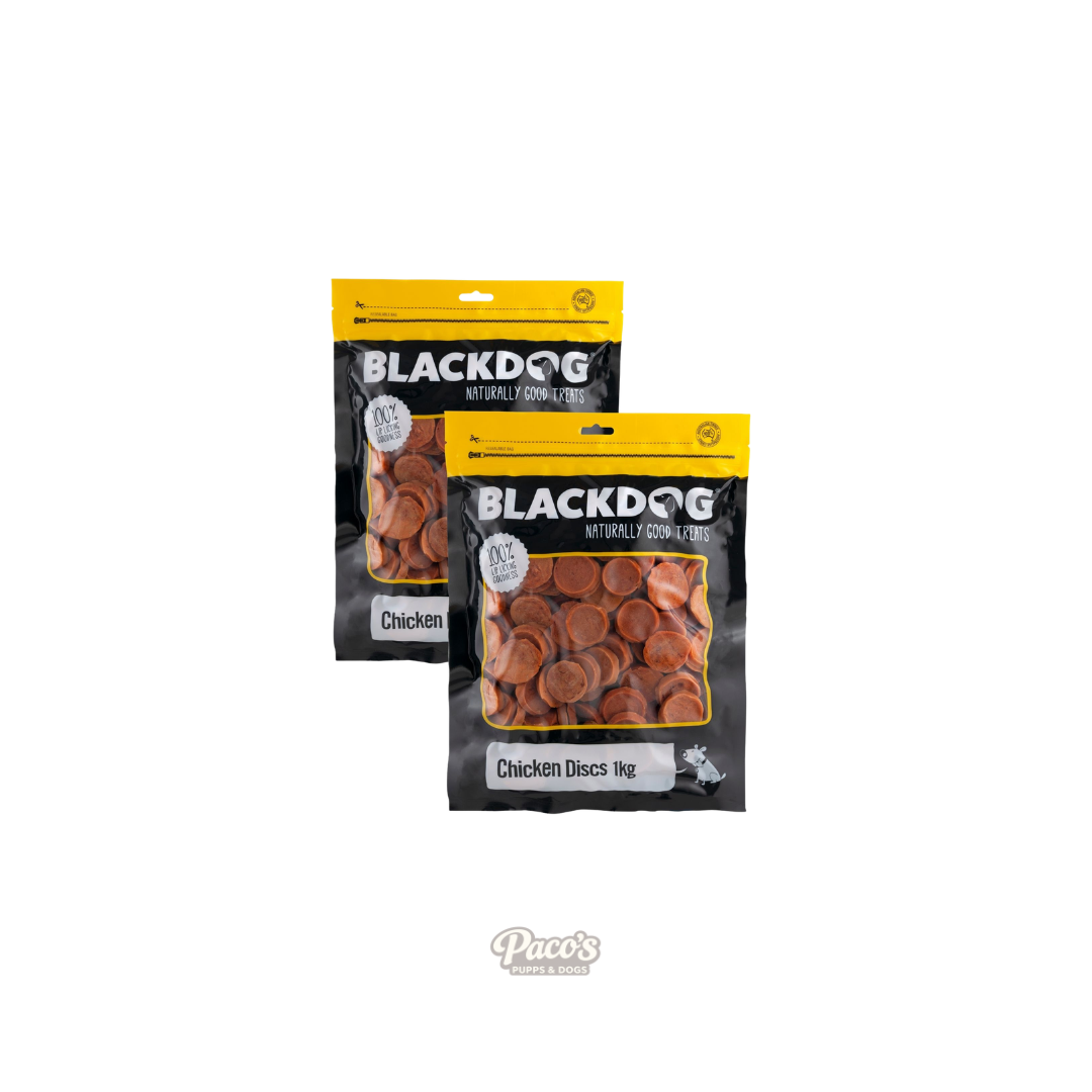 Blackdog Chicken Discs - 1kg x 2pk