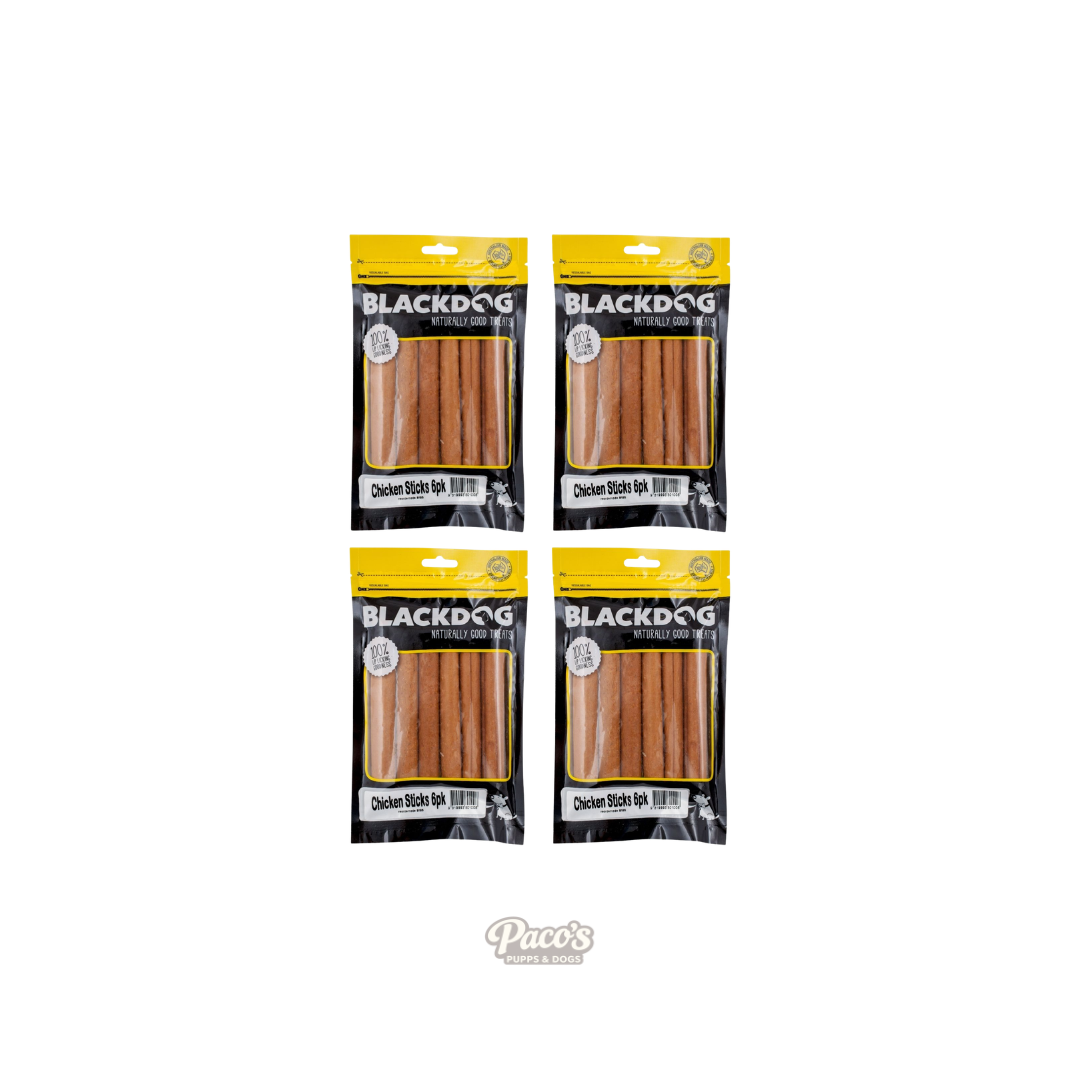 Blackdog Chicken Sticks - 6pc x 4pk