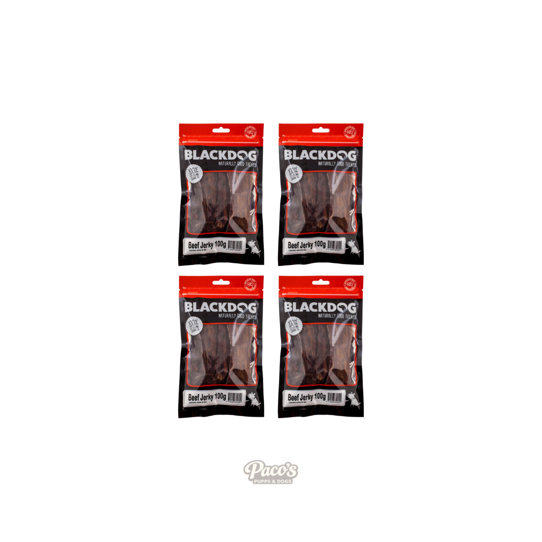 Blackdog Beef Jerky - 100g x 4pk