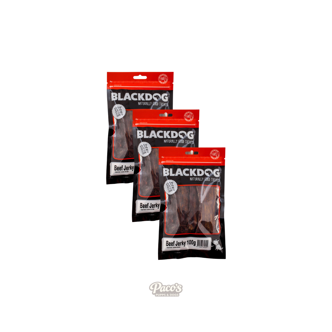 Blackdog Beef Jerky - 100g x 3pk