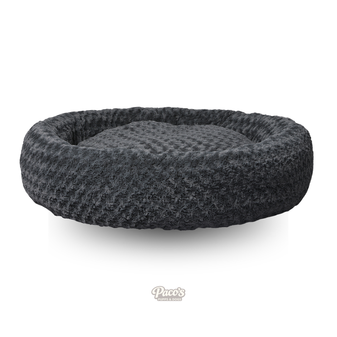 PaWz Fluffy Donut Bed - Dark, XL