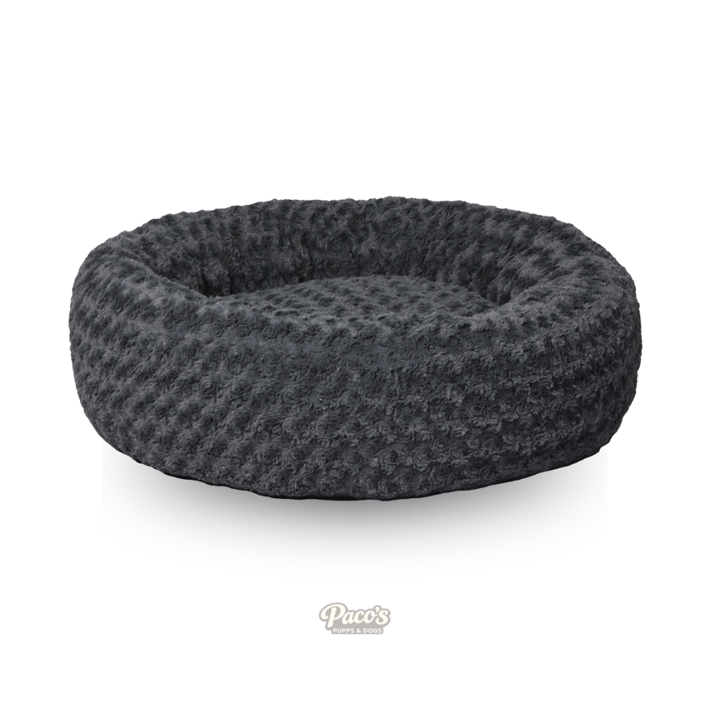 PaWz Fluffy Donut Bed - Dark, L