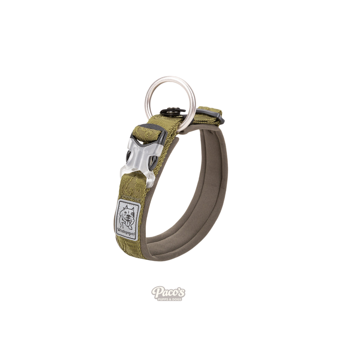 Whinhyepet Collar army green -S